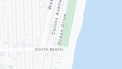 Hotel location map