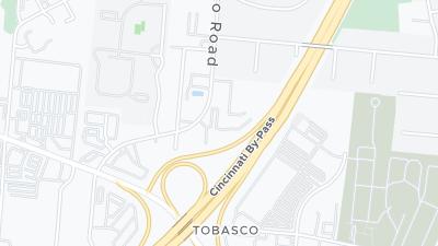 Mapa de localização do hotel