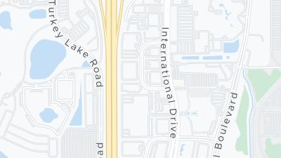 Hotel location map