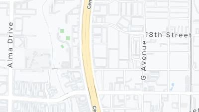 خريطة موقع الفندق