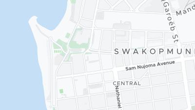 Kort over hotellets beliggenhed