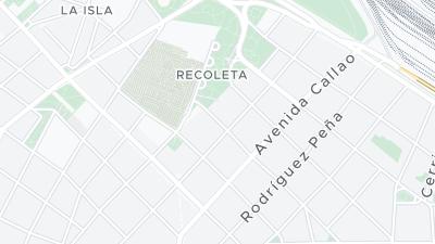 Hotel location map