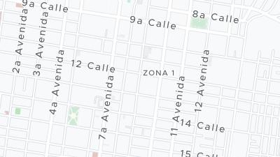 Hotel location map