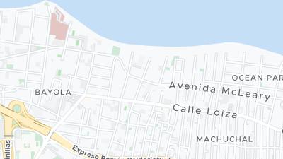 Hotel location map
