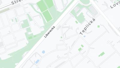 Kaart met de situering van het hotel