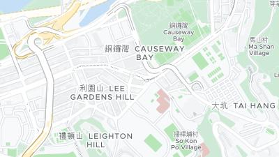 Hotel location map