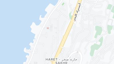 Hotel location map