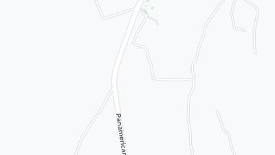 Kaart met de situering van het hotel