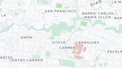 Карта локализации отеля