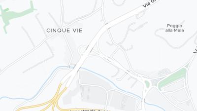 Mapa de localização do hotel