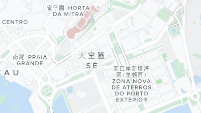 Hotel location map