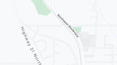 Kort over hotellets beliggenhed