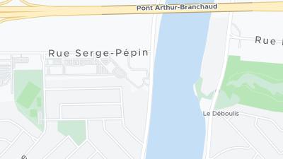 호텔 위치 지도