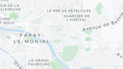 호텔 위치 지도