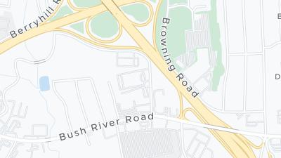 호텔 위치 지도