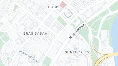 Hotel location map