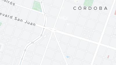 Mapa de localização do hotel