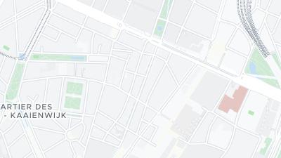 Kaart met de situering van het hotel