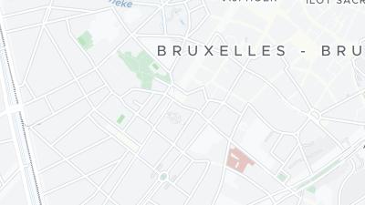 Kaart met de situering van het hotel