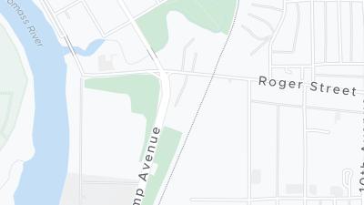 Kaart met de situering van het hotel