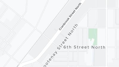 Kort over hotellets beliggenhed