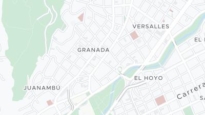 Mapa de localização do hotel