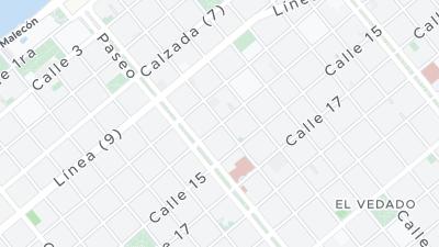 Hotel location map