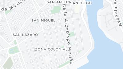 Hotel location map