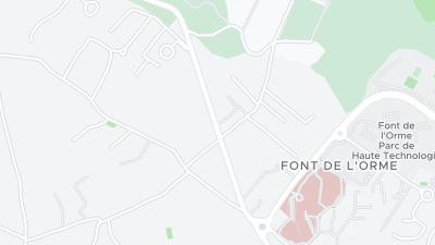 خريطة موقع الفندق