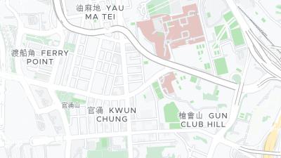 Hotel location map