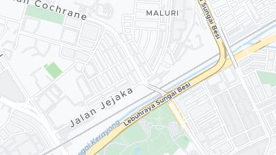 Mapa de localização do hotel