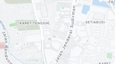 Mapa de localização do hotel