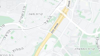 Mapa de localização do hotel