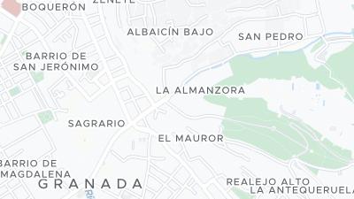 Hotel location map
