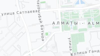 Mapa de localització de l'hotel