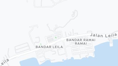 Mapa de localização do hotel