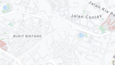 Mapa de localização do hotel