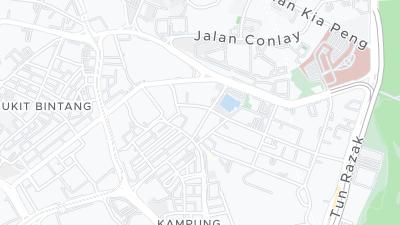 Kort over hotellets beliggenhed