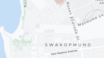 Kort over hotellets beliggenhed