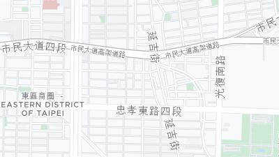 Hotel location map