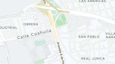 Hotel location map