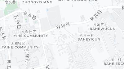 Hotel location map