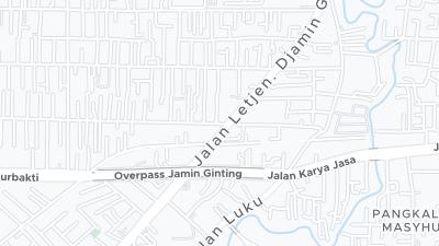 Hotel location map