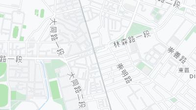 Hotel location map