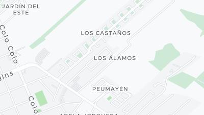 Kaart met de situering van het hotel