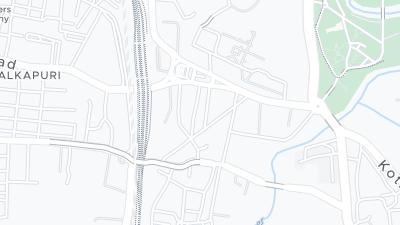 Mapa de localização do hotel