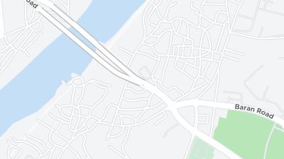 Hotel location map