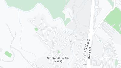 Hotel location map