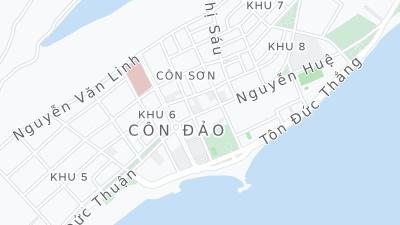 Hotel location map