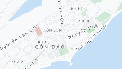 Hotel location map